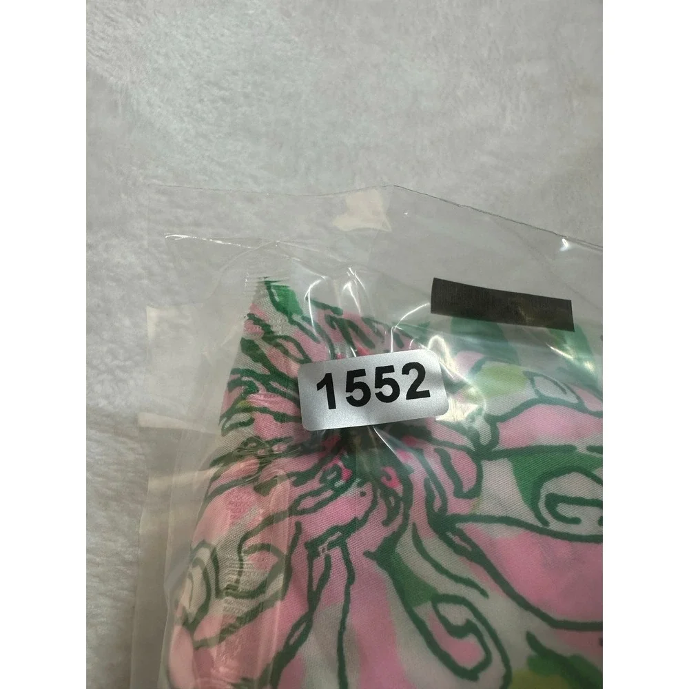 NWT Lilly Pulitzer Barbara Cotton Blouse Puff Sleeve Size 10 Spearmint
